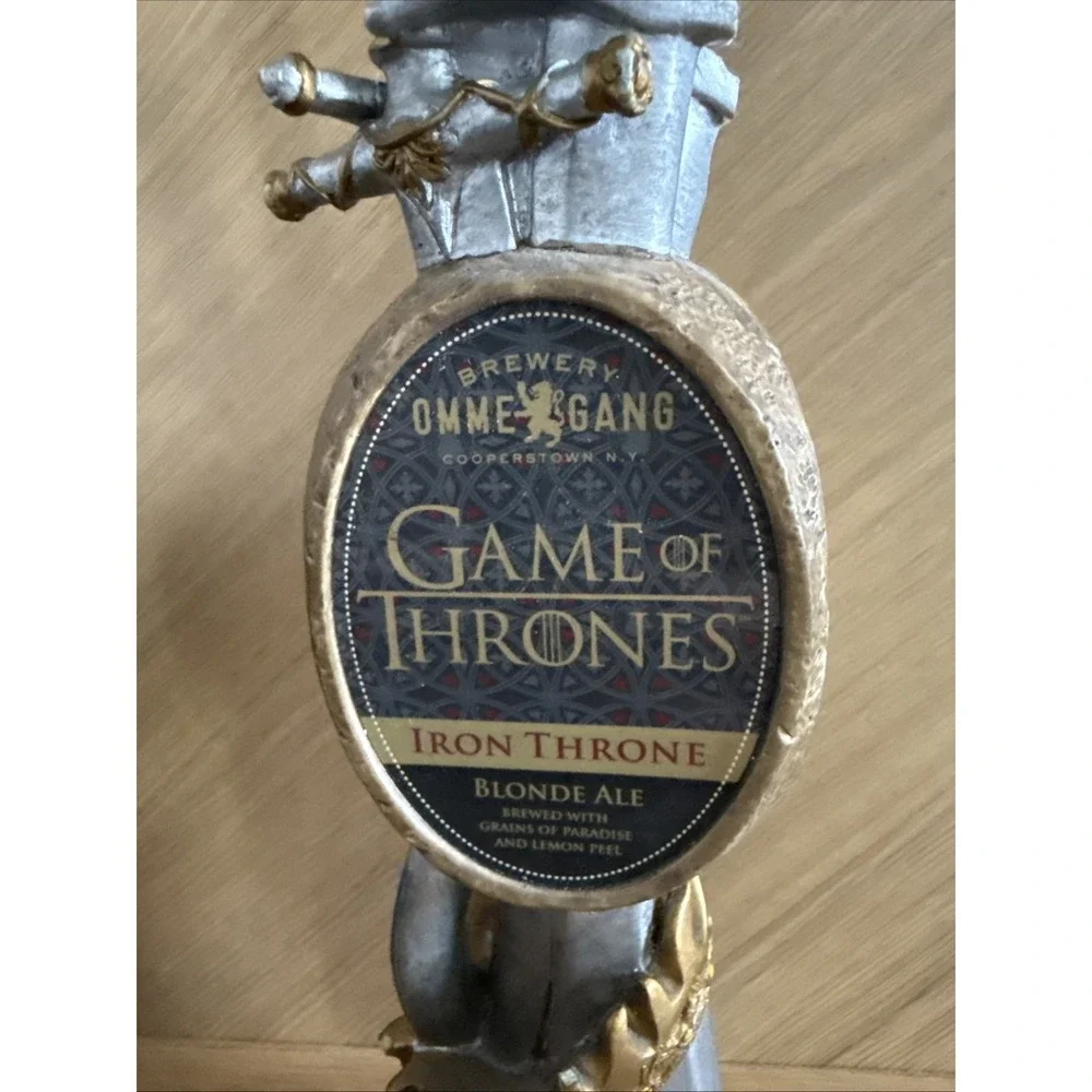 Game Of Thrones Beer Tap Handle OMME GANG Brewery Cooperstown NY 12
